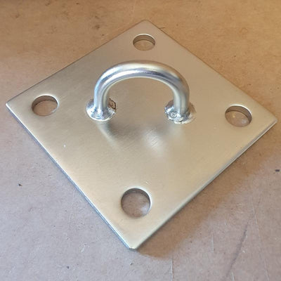 Wall Plate 3.93 x 3.93 Inches Diagonal 304 Stainless Steel Brick Tie Plate