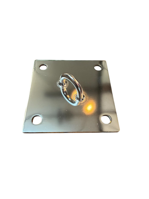 Wall Plate Square 5.9 x 5.9 Inches Diagonal Stainless Steel 316 150mm