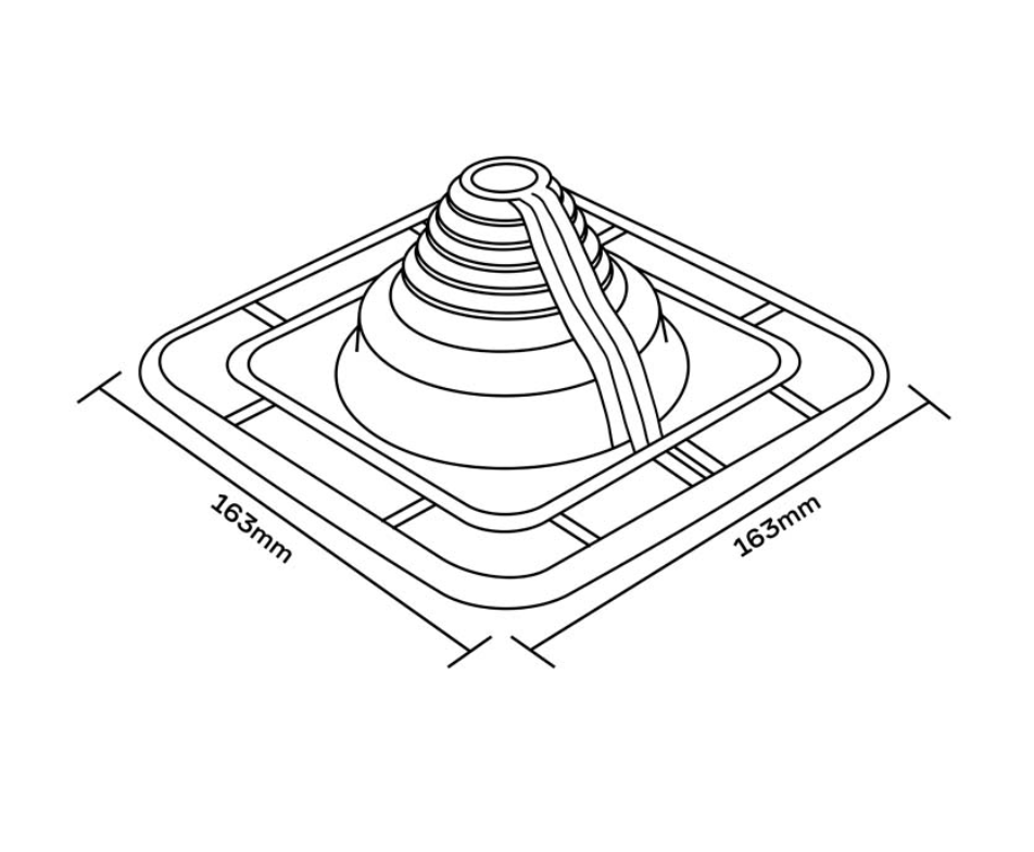 Shade Sail Roof Anchor – Rafter Bracket Weather SeaL Tile Metal Roof