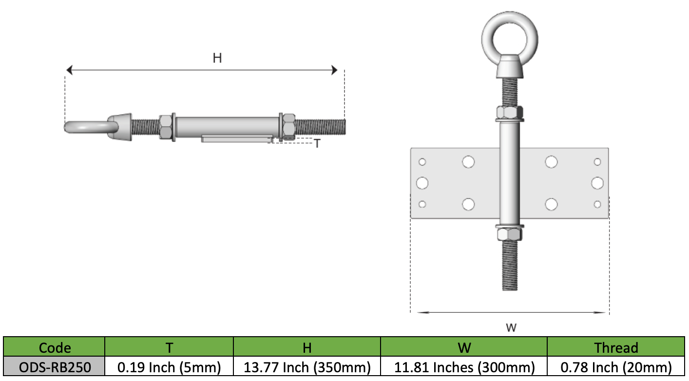 Rafter Roof Bracket Assembly 13/16 Inch Galvanised Heavy Duty – The ...
