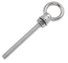 Eye Nut Bolt 3/8 Inch (M10) - 4.72 Inch thread, overall 6.49 Inch