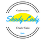 4.9ft x 6.5ft Rectangle BLACK The Shady Lady Range