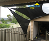 16.4ft x 16.4ft x 23.1ft Right Angle GREY The Shady Lady Shade Sail Range