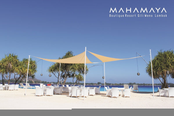 13.1ft x 26.2ft x 26.2ft SAND Triangle The Shady Lady Range