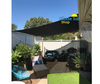 13.1ft x 16.4ft Rectangle BLACK The Shady Lady Shade Sail Range