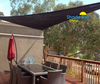 16.4ft x 16.4ft x 23.1ft Right Angle GREY The Shady Lady Shade Sail Range