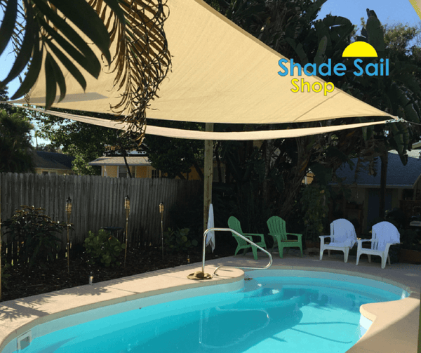 9.8ft x 16.4ft x 16.4ft SAND Triangle The Shady Lady Range