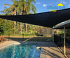 16.4ft x 16.4ft x 23.1ft Right Angle GREY The Shady Lady Shade Sail Range