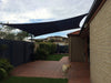 13.1ft x 13.1ft Square BLACK The Shady Lady Shade Sail Range