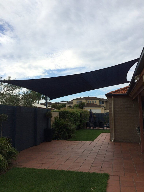 14.7ft x 14.7ft BLACK Square The Shady Lady Range