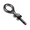 Eye Bolt with Nut & 2 Washers 3/8 Inch - 2.16 Inch thread, overall 4.09 Inch