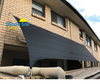 3.9ft x 8.2ft Rectangle BLACK Shade Sails The Shady Lady Range