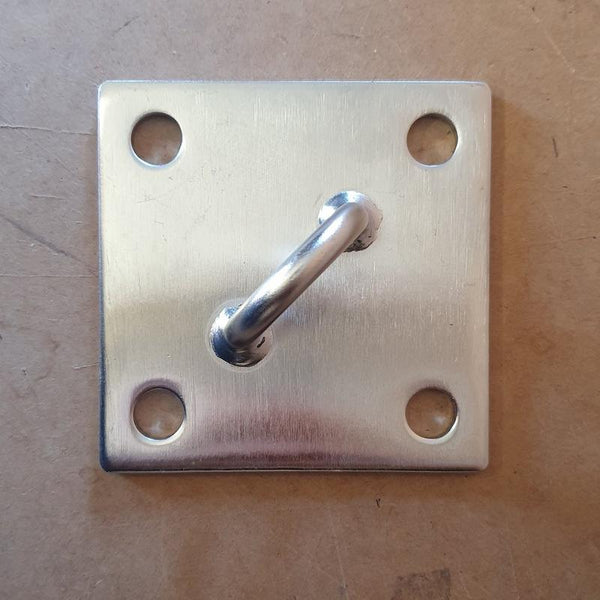 Wall Plate 3.93 x 3.93 Inches Diagonal 304 Stainless Steel Brick Tie Plate