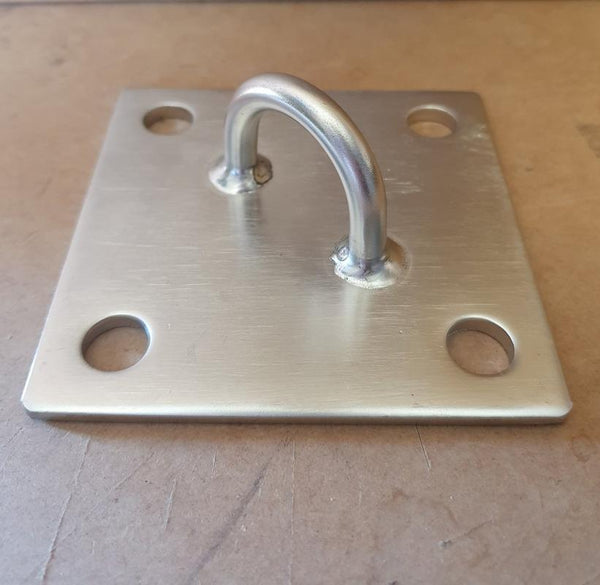 Wall Plate 3.93 x 3.93 Inches Diagonal 304 Stainless Steel Brick Tie Plate