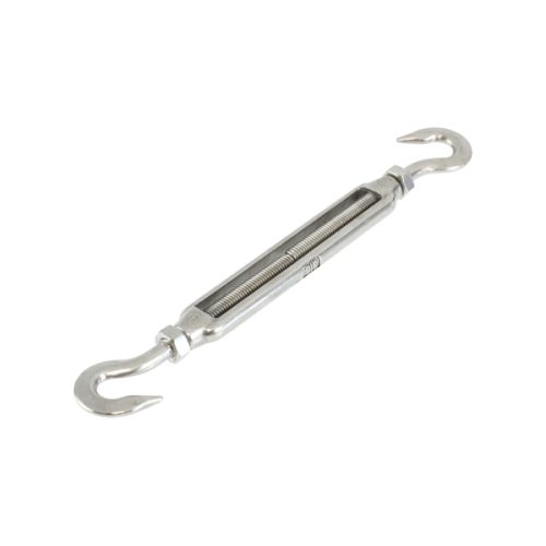 Turnbuckle 3/8 inch (10mm) Hook Hook stainless steel 316 (Electropolished)