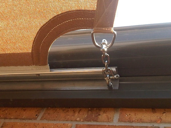 Keder Rope Track - Single Flange 90° All Finishes 3.28FT lengths