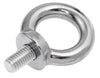 M8 Eye bolt with collar Electropolished 16mm/62mm 316 stainless steel BL2000