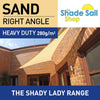 16.4ft x 22.9ft x 28.2ft Right Angle SAND The Shady Lady Range