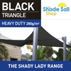 9.8ft x 16.4ft x 16.4ft Triangle BLACK The Shady Lady Range