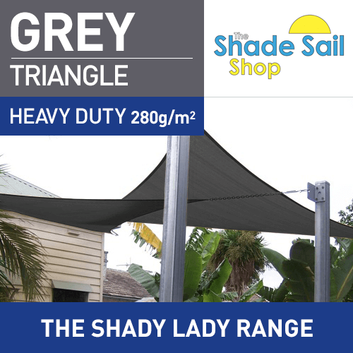 19.6ft x 26.2ft x 29.5ft GREY Triangle The Shady Lady Range