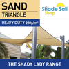 19.6ft x  22.9ft x 26.2ft SAND Triangle The Shady Lady Range