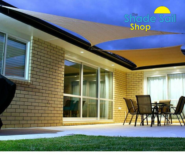 13.1ft x 26.2ft x 26.2ft SAND Triangle The Shady Lady Range