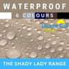 Waterproof PVC 9.8ft x 9.8ft Shady Lady Shade Sails