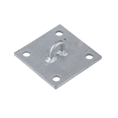 Wall Plate 5.9 X 5.9 inch Horizontal Galvanised