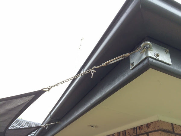 Corner Bracket 3.9 x 3.9 Inch External 316 Stainless Steel 100x100mm