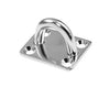 Pad Eye Rectangle Plate 1/4 inch stainless steel