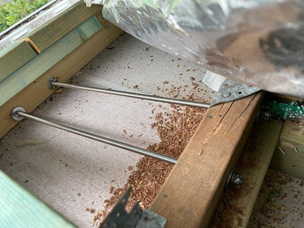 Wall Plate 6 x 1.57 inches Stud Wall Bracket Stainless Steel 150mm x 40mm