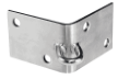 Corner Bracket 3.9 x 3.9 Inch External 316 Stainless Steel 100x100mm